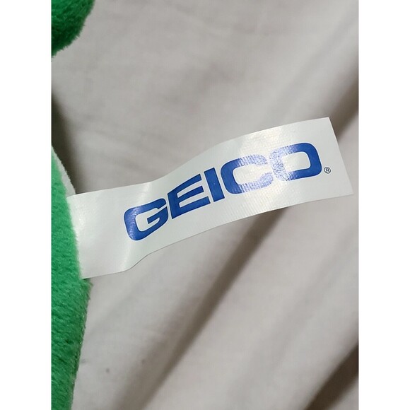 Geico Gecko Plush 5" Green Stuffed Animal Collectible Insurance Toy - Picture 4 of 7